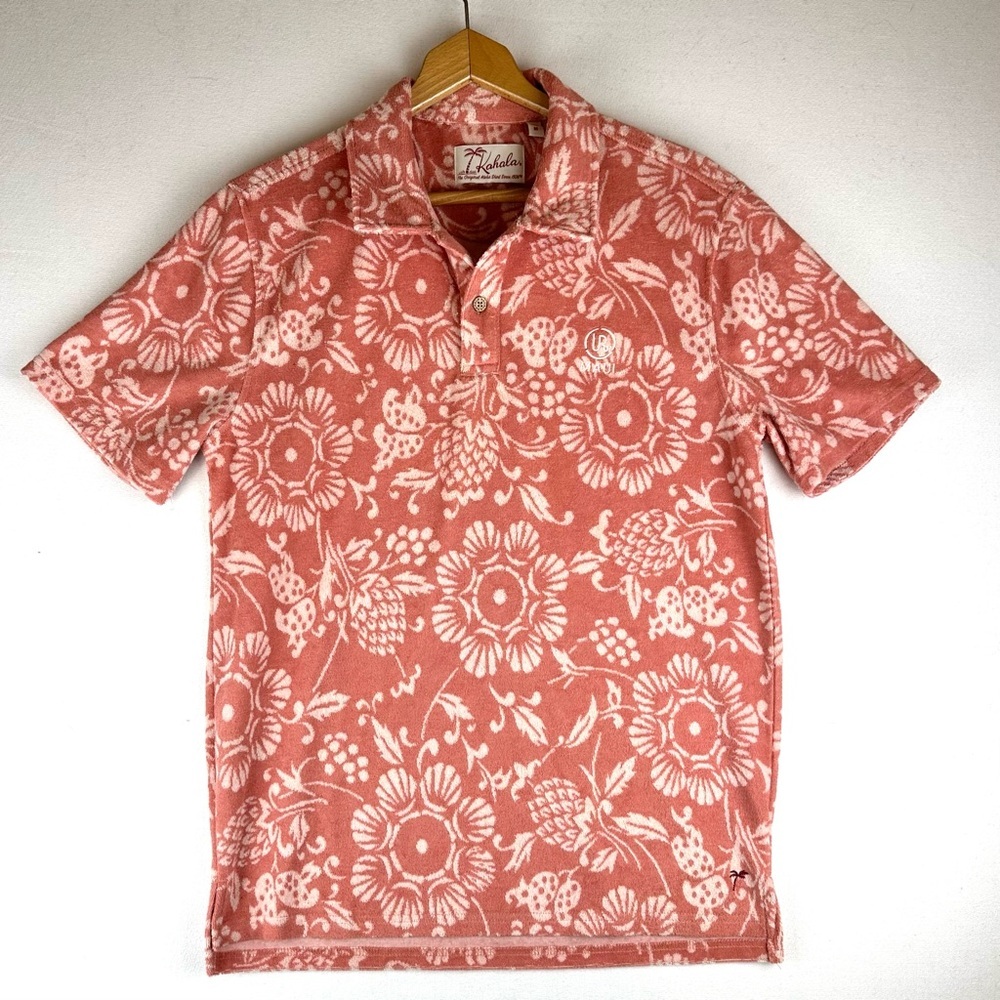 Kahala‎ Dukes Terry Polo Tropical Resort Beach NWT